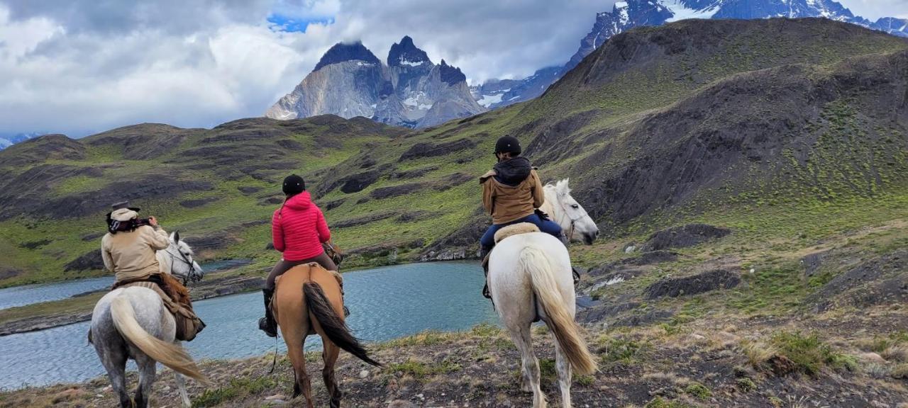 토레스 델 파이네 Cabana En Laguna Azul Patagonia Bagual 빌라 외부 사진